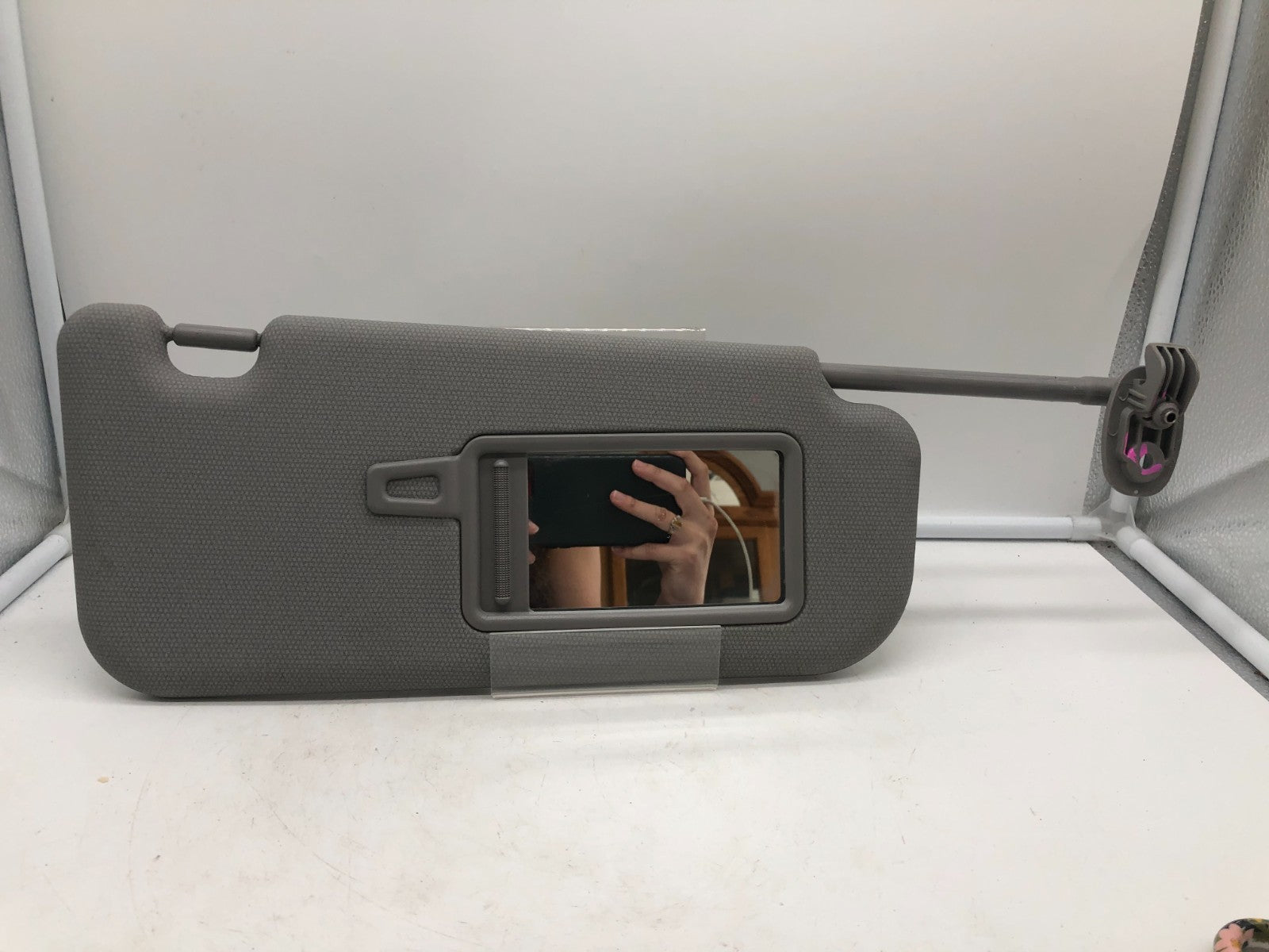2012-2017 Kia Rio Passenger Sun Visor Gray OEM A01B07006