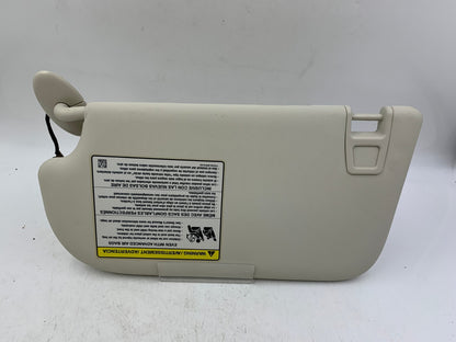 2013-2019 Ford Escape Passenger Sun Visor Ivory Illuminated OEM B03B56033