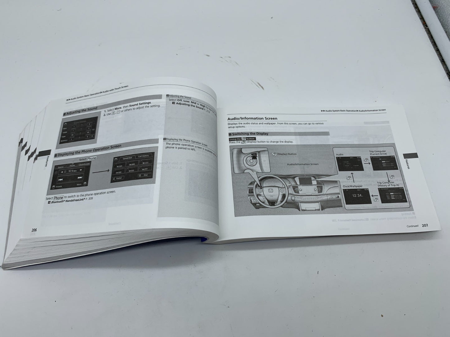 2013 Honda Accord Sedan Owners Manual OEM B04B19023