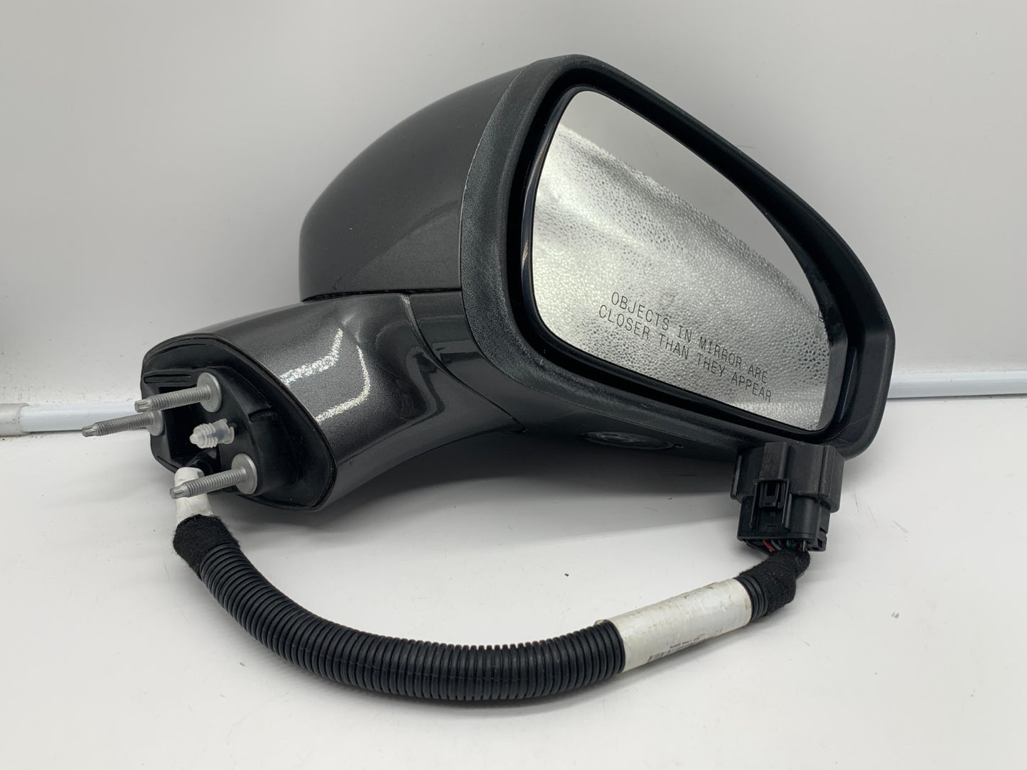 2019-2020 Ford Fusion Passenger Side View Power Door Mirror Gray BSA C04B43047