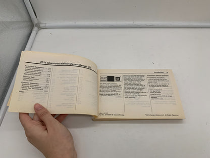 2011 Chevrolet Malibu Owners Manual OEM A03B42004