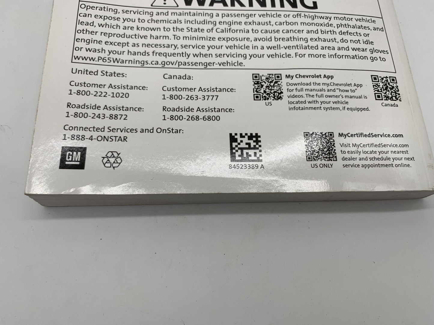 2021 Chevrolet Malibu Owners Manual Set OEM A02B54008