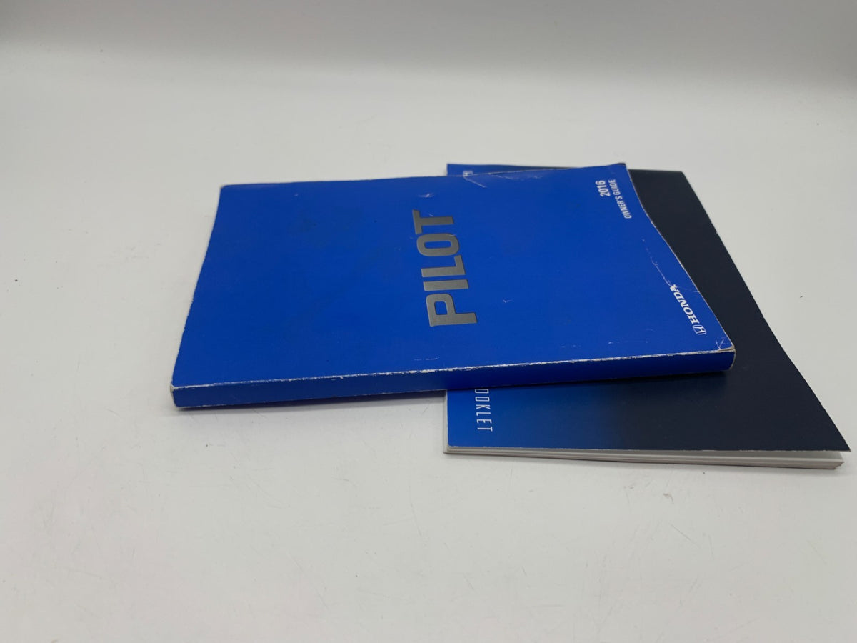 2016 Honda Pilot Owners Manual Set OEM D01B41077