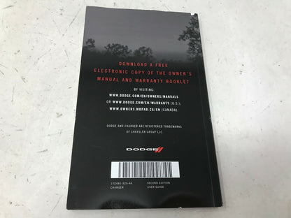 2015 Dodge Charger Owners Manual Set with Case OEM D03B26084