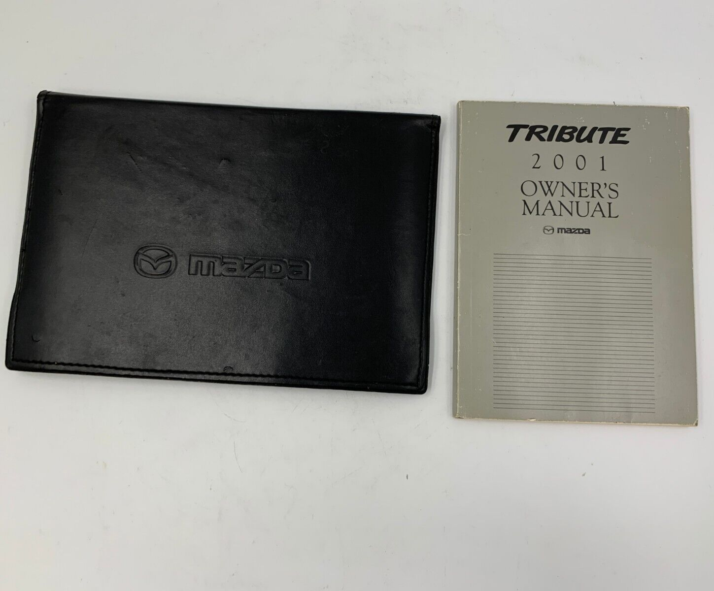 2001 Mazda Tribute Owners Manual with Case OEM A02B44060