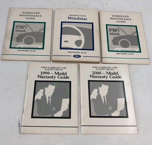 2000 Ford Windstar Owners Manual Set OEM D02B57003