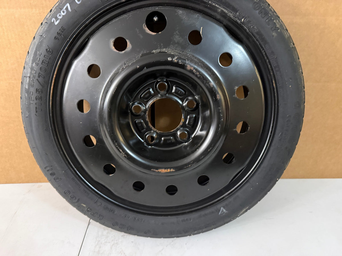 2003-2007 Cadillac CTS Spare Tire 16" Compact Donut T125/70R16