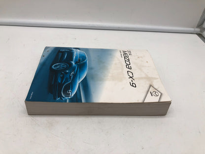 2014 Mazda CX-9 CX9 Owners Manual Set with Case OEM A02B01032