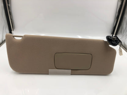 2005-2010 Toyota Sienna Passenger Sun Visor Tan Illuminated OEM D02B65001