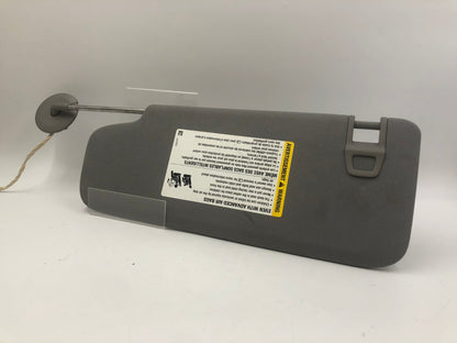 2021-2022 Chevrolet Trailblazer Passenger Sun Visor Gray OEM E02B39067