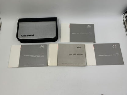 2006 Nissan Maxima Owners Manual Set with Case OEM R01B24009