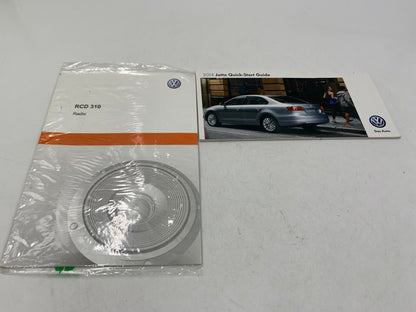 2014 Volkswagen Jetta GLI Owners Manual Set OEM E03B26098