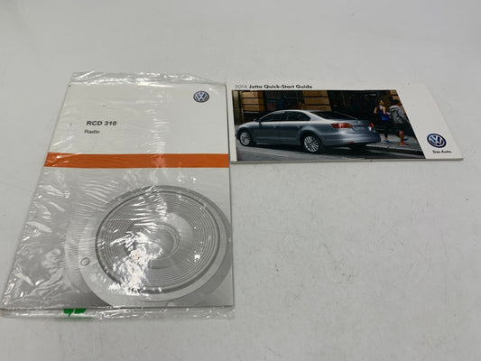 2014 Volkswagen Jetta GLI Owners Manual Set OEM E03B26098