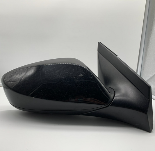 2012-2017 Hyundai Accent Passenger Side View Manual Door Mirror Black C03B06008