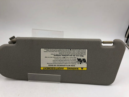 2006-2011 Chevrolet Aveo Passenger Sun Visor Sunvisor Gray OEM C01B15001