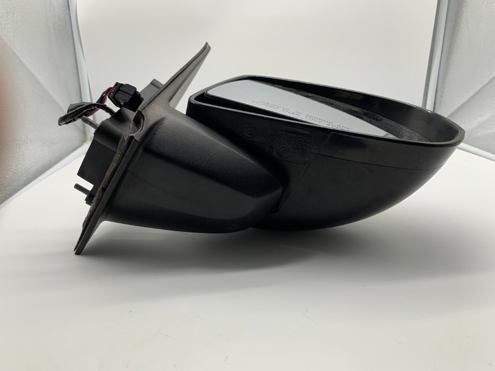 2007-2012 Jeep Compass Passenger Side View Power Door Mirror Black OEM B04B36007