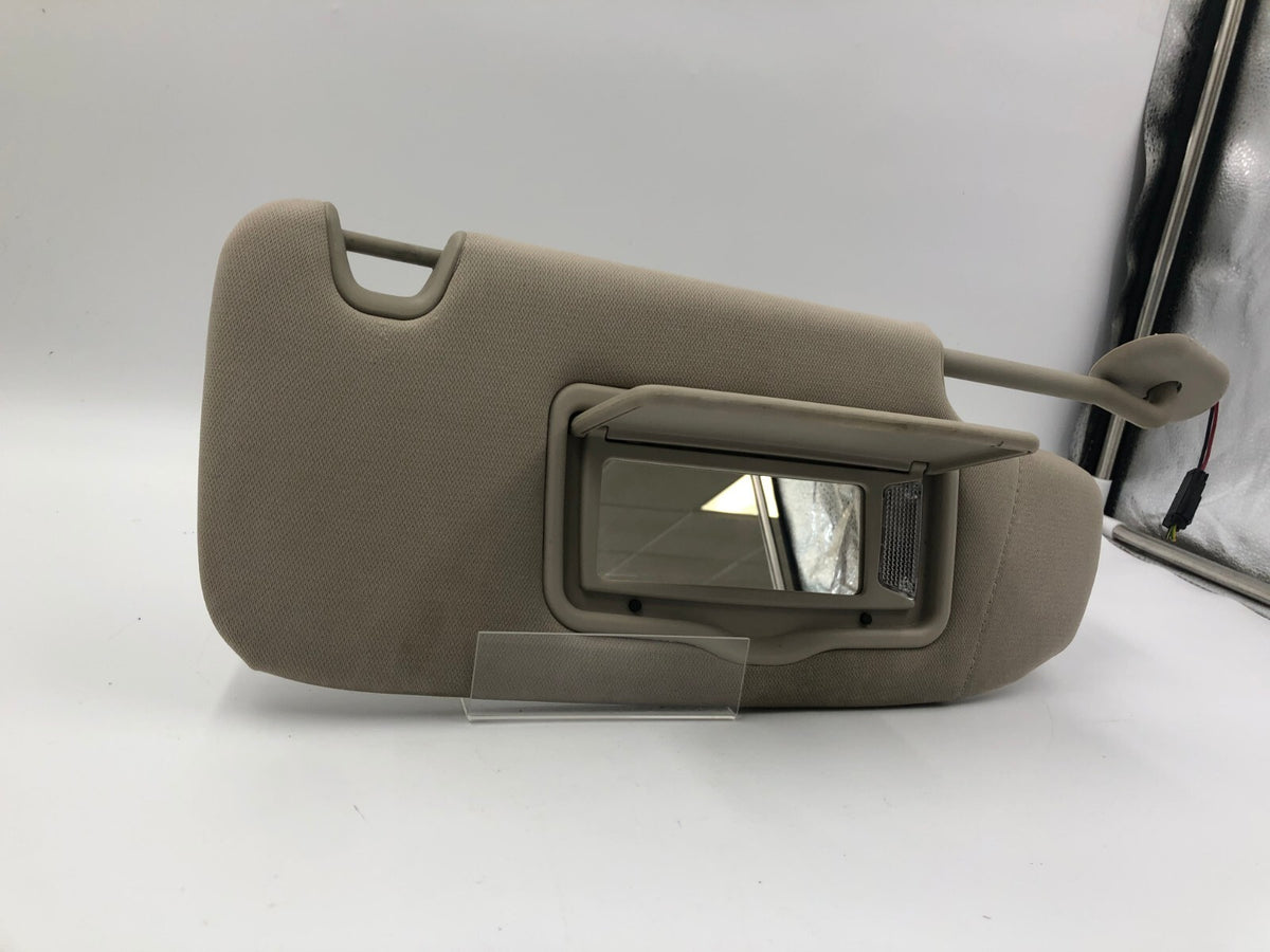 2006 Lincoln Zephyr Passenger Sun Visor Beige Illuminated OEM B04B42030
