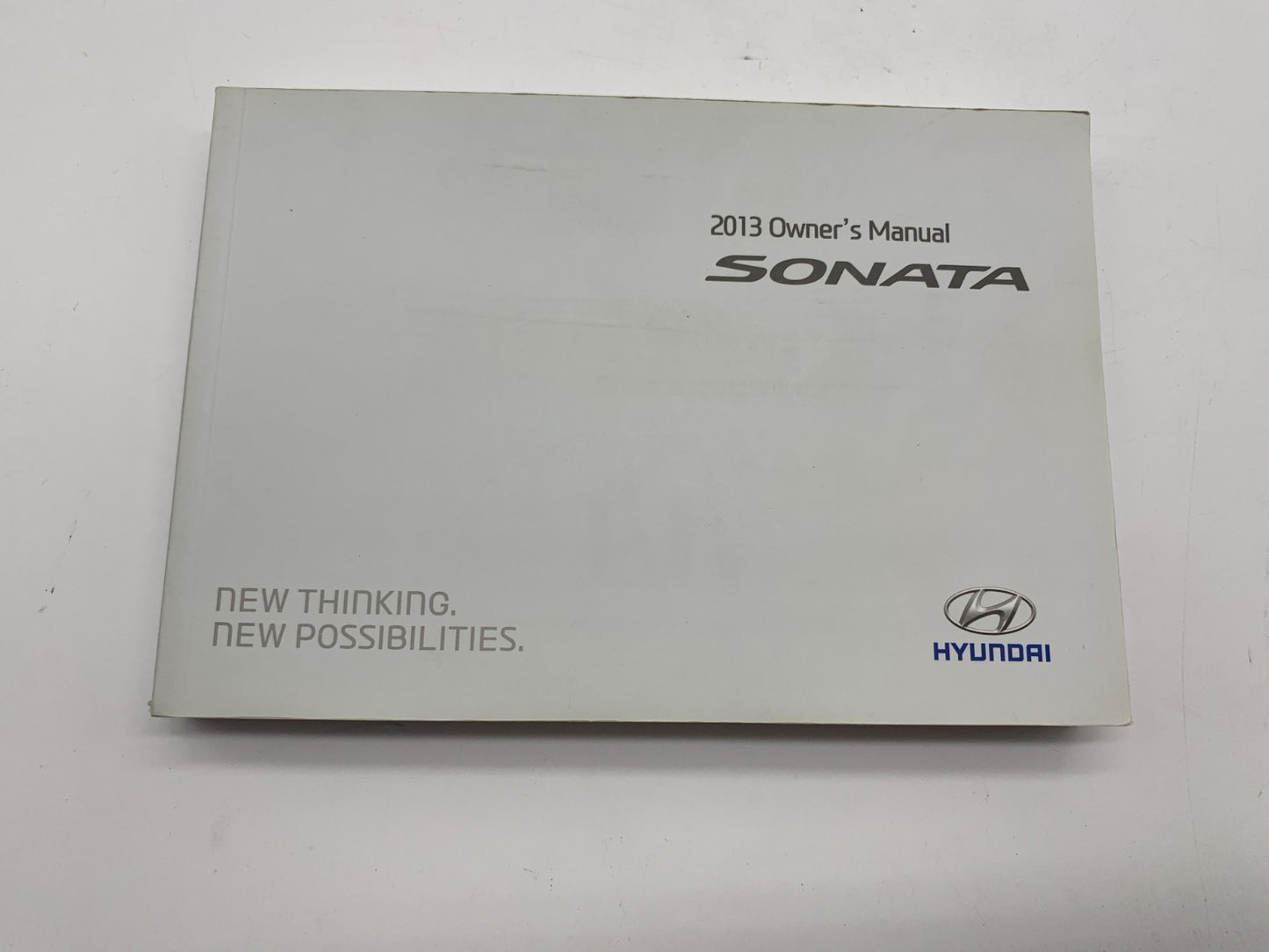 2013 Hyundai Sonata Owners Manual Set with Case OEM C03B66011