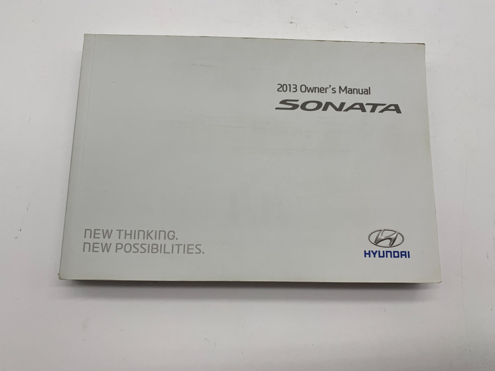 2013 Hyundai Sonata Owners Manual Set with Case OEM C03B66011