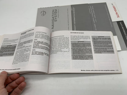 2017 Nissan Versa Note Owners Manual Set with Case OEM