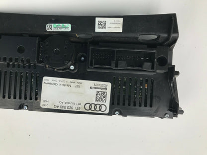 2009-2012 Audi A4 AC Heater Climate Control OEM C02B55006