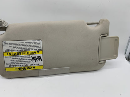 2010-2014 Subaru Legacy Passenger Sun Visor Gray Illuminated OEM B03B30006