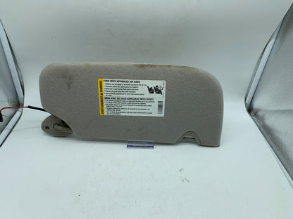 2005-2006 Chevrolet Trailblazer Driver Sun Visor Gray Illuminated OEM A04B41001