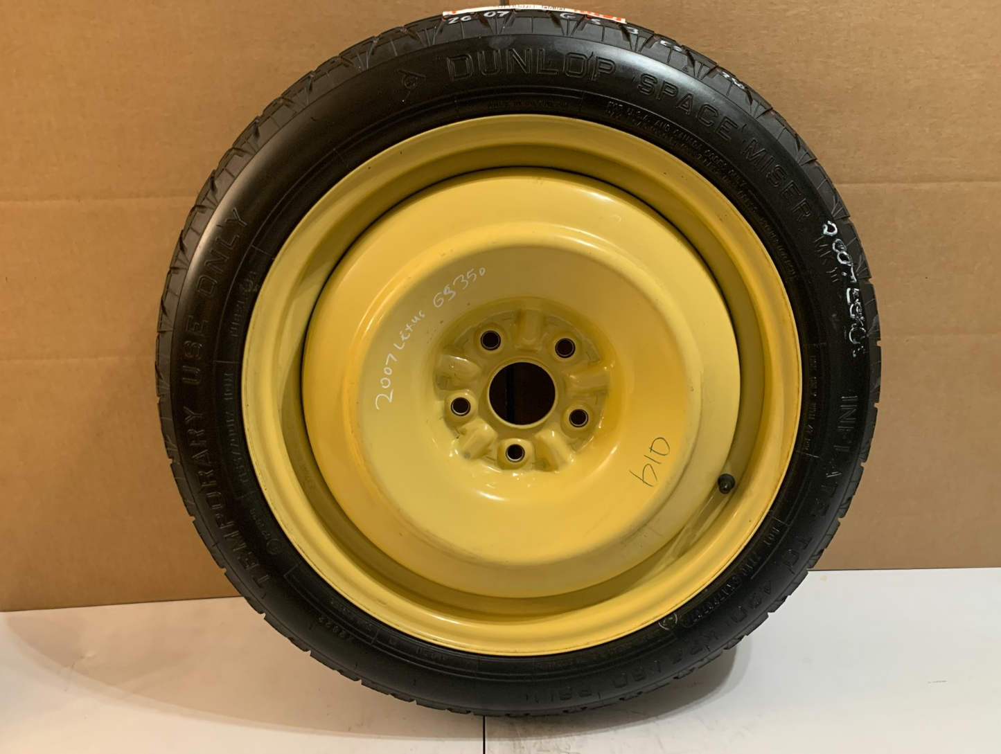 2007-2011 Lexus GS350 GS450H 17" Spare Tire Wheel Compact Donut T155/70D17