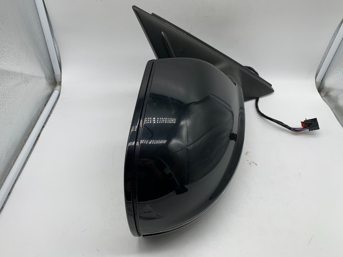 2009-2014 Audi Q5 Passenger Side View Power Door Mirror Black OEM C02B06006