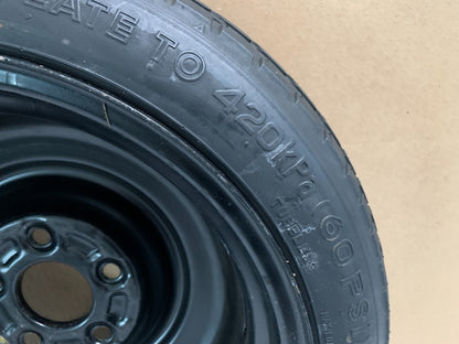 2010-2013 Mazda 3 Mazda3 15" Spare Tire Compact Donut T115/70D15 Emergency Spare