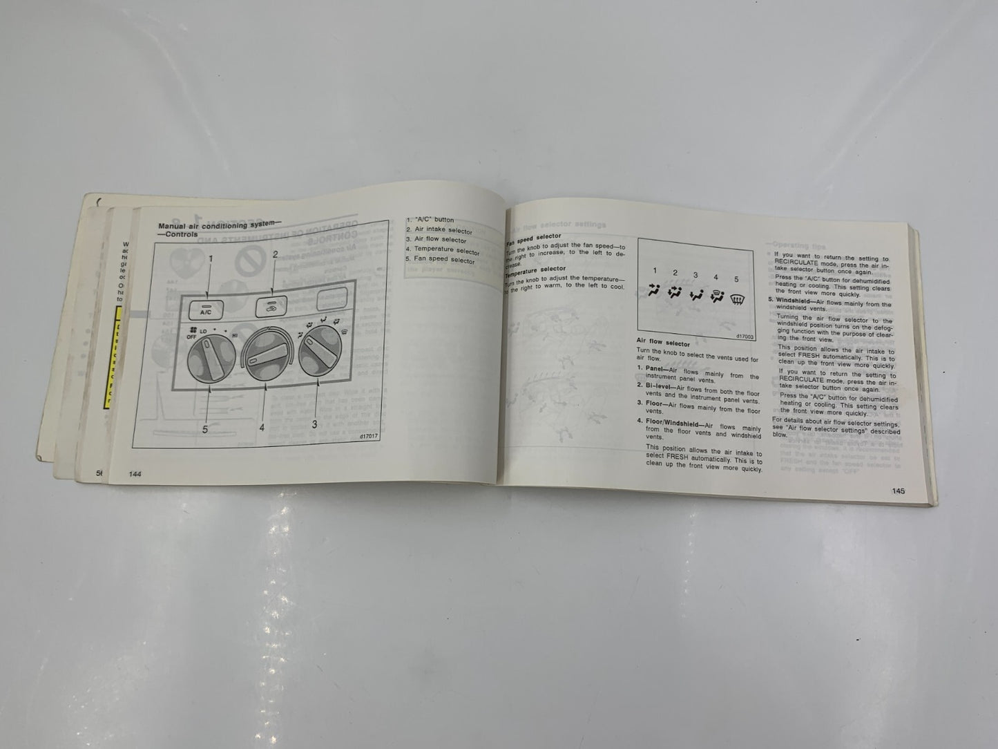 2002 Toyota Camry Solara Owners Manual OEM D01B46087