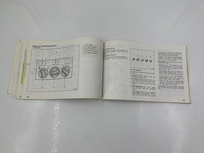 2002 Toyota Camry Solara Owners Manual OEM D01B46087