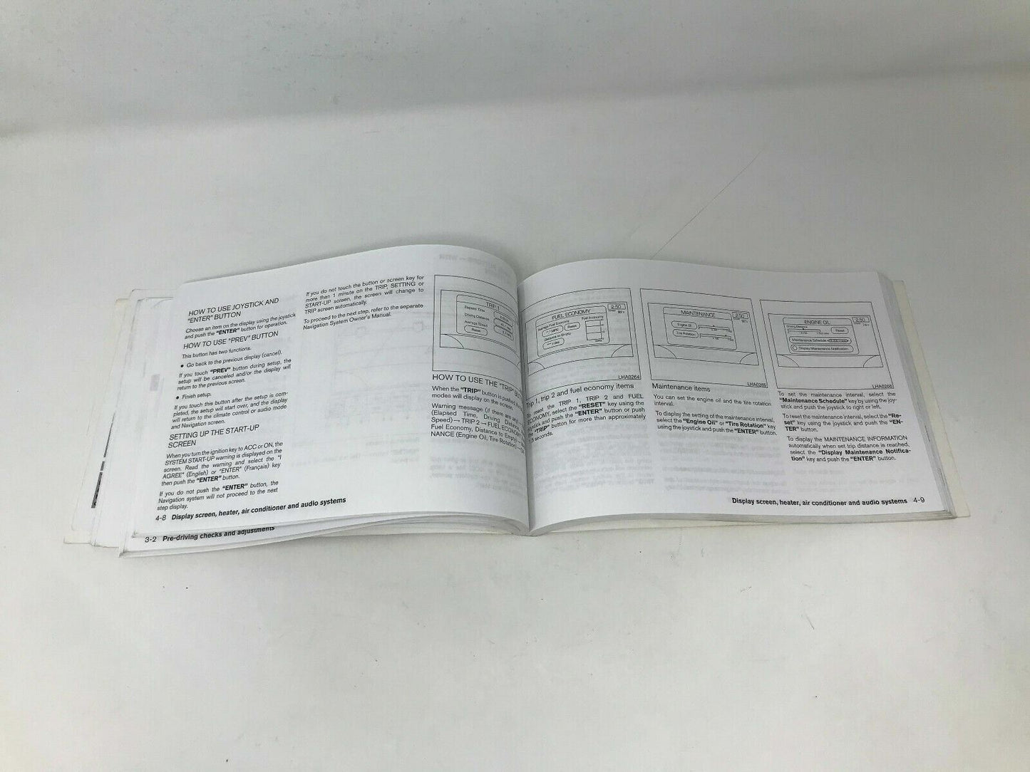 2004 Nissan Maxima Owners Manual OEM A01B52084