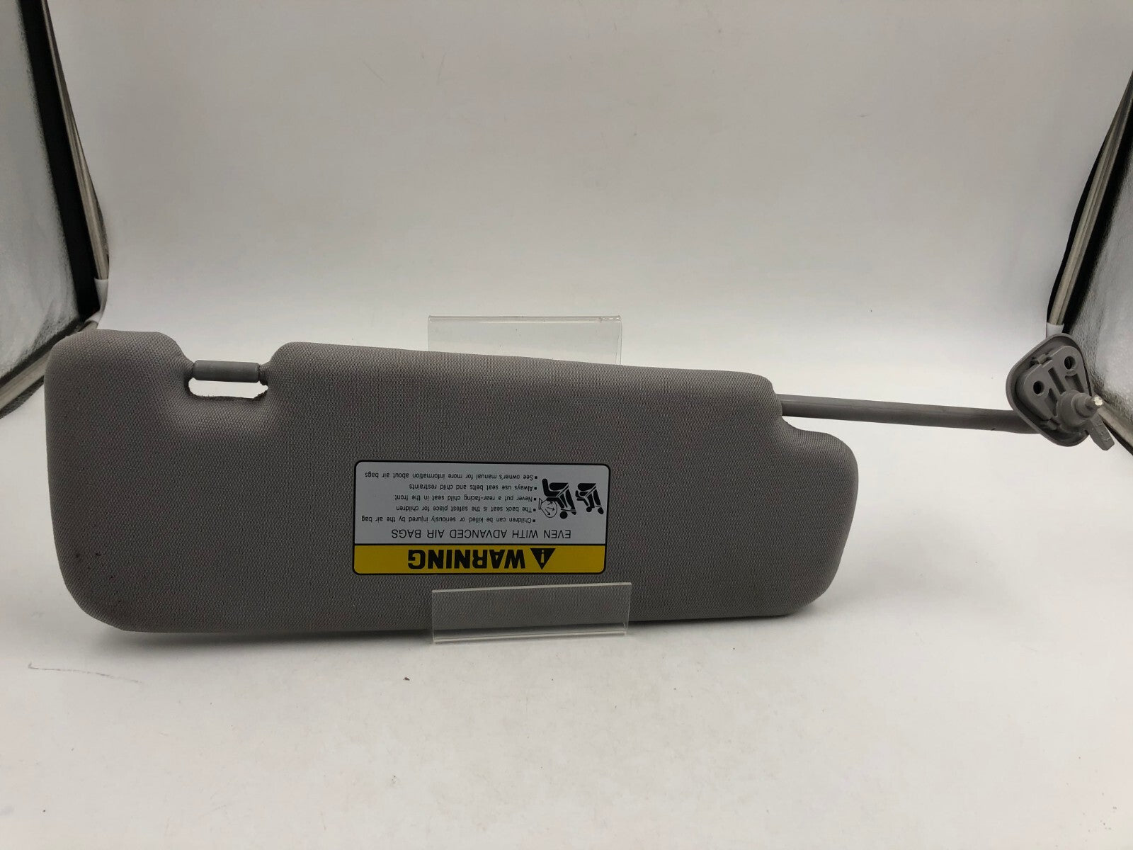 2011-2015 Hyundai Sonata Driver Sun Visor Gray Illuminated OEM B02B63004