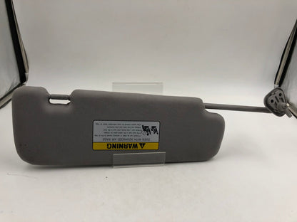 2011-2015 Hyundai Sonata Driver Sun Visor Gray Illuminated OEM B02B63004