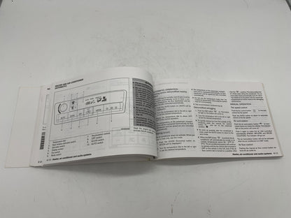 2003 Nissan Altima Owners Manual OEM B02B39011
