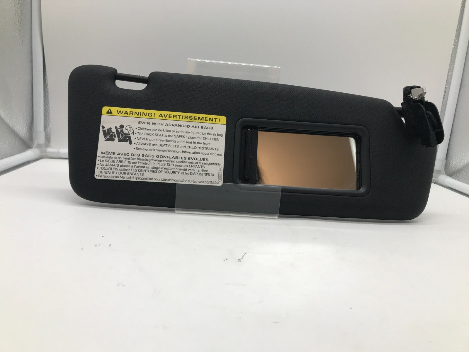 2008-2011 Audi S5 Passenger Sun Visor Black Illuminated OEM C03B42082