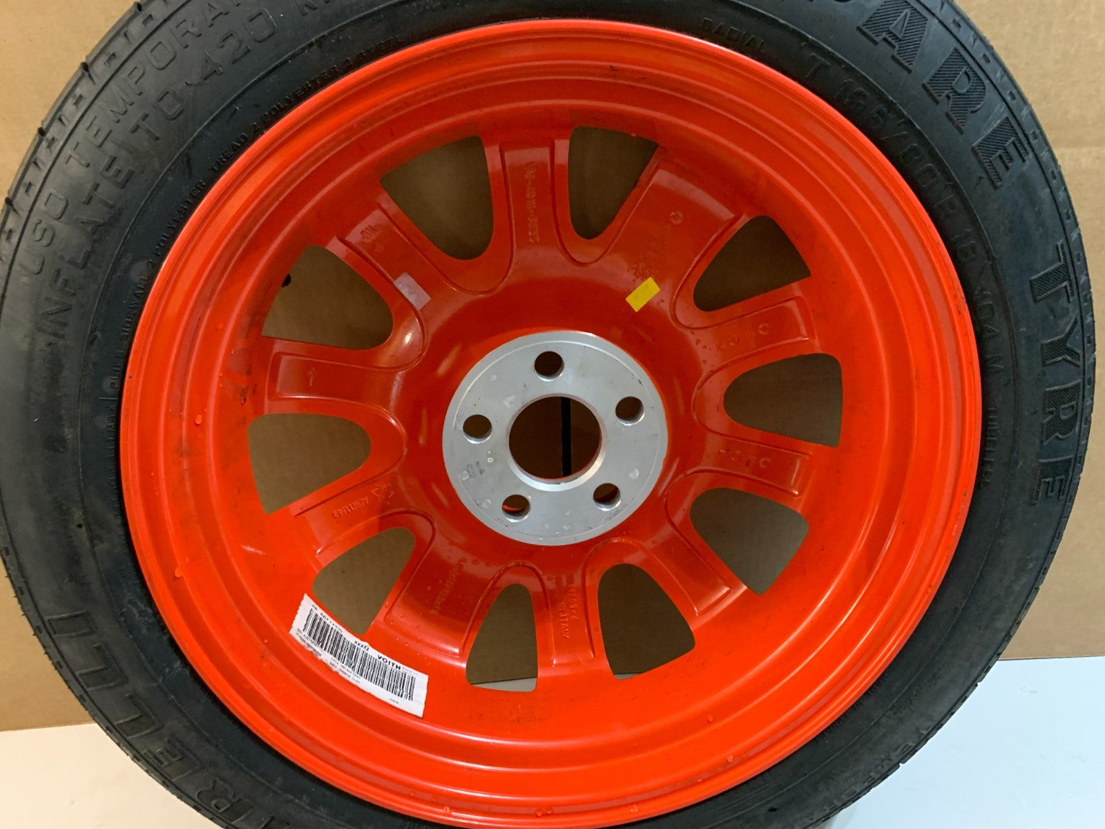 2010-2022 Jaguar XJ 18" Spare Tire Compact Donut T135/80R18