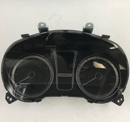 2012-2013 Hyundai Azera Speedometer Instrument Cluster Unknown Mileage D01B70001