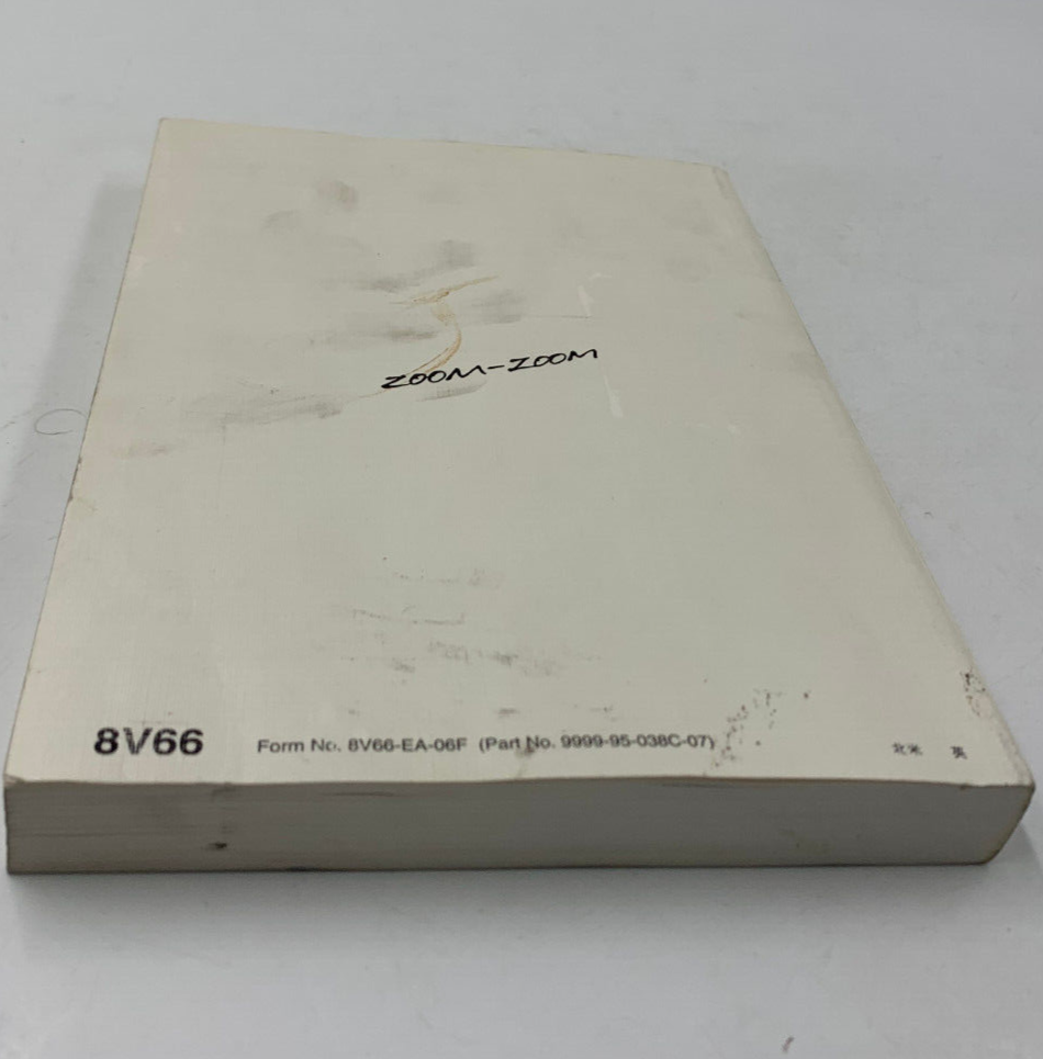 2007 Mazda 3 Owners Manual OEM E02B61004