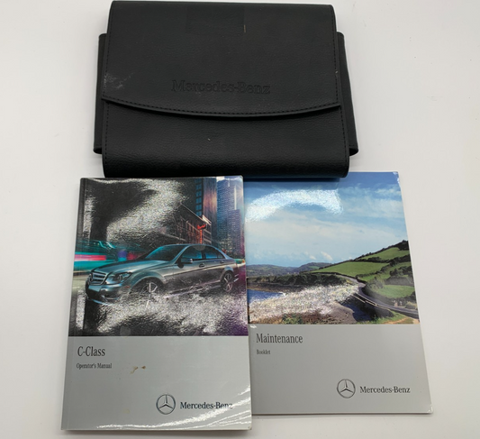 2013 Mercedes-Benz C250 Owners Manual Set with Case OEM C03B44006