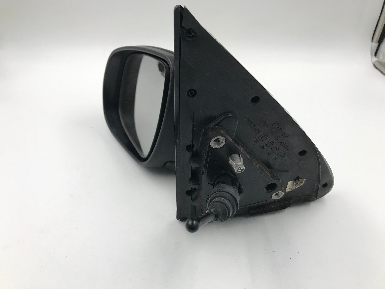 2011-2013 Kia Forte Driver Side View Manual Door Mirror Black OEM C04B52004