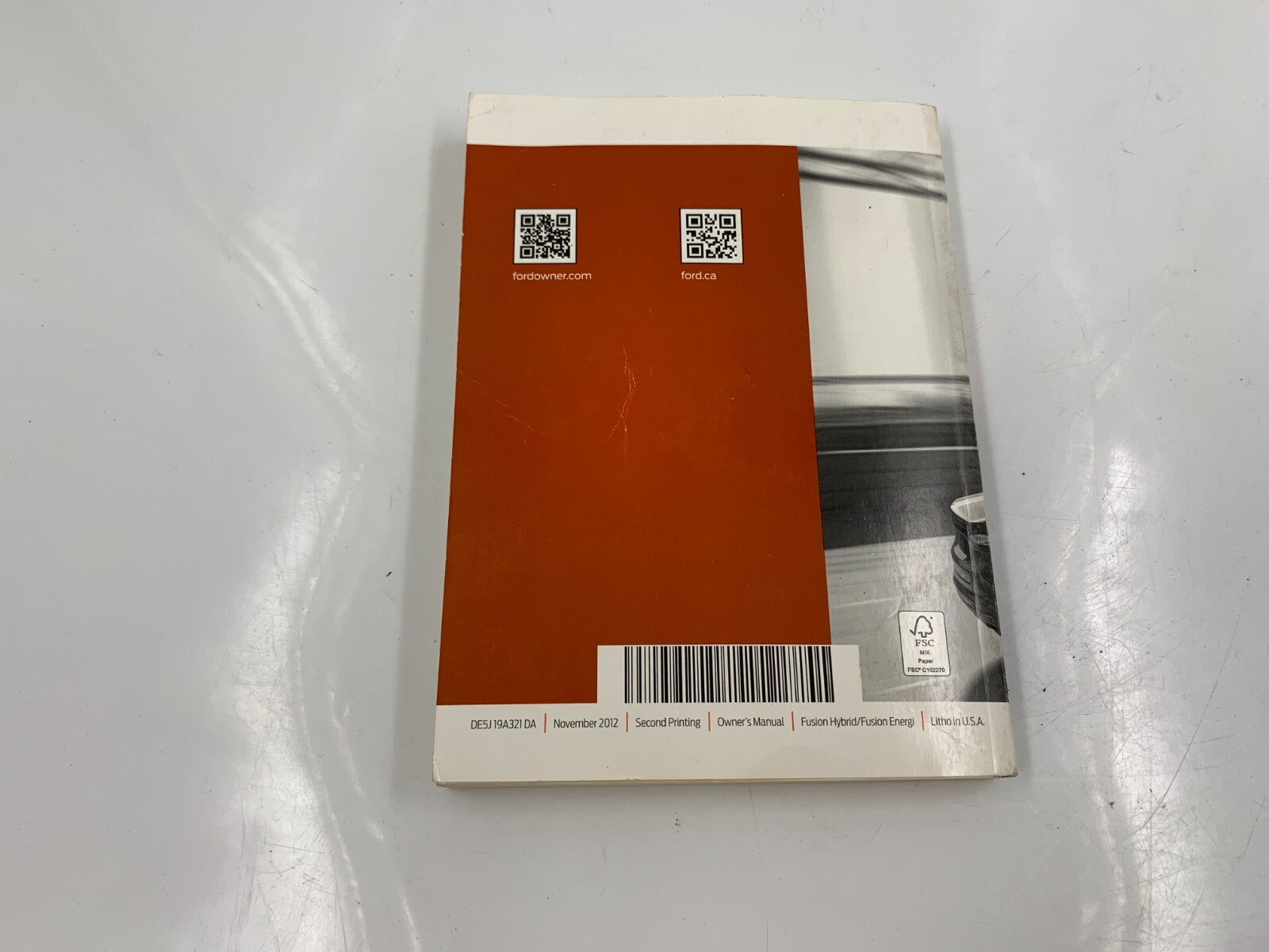 2013 Ford Fusion Owners Manual Set with Case OEM D04B02084