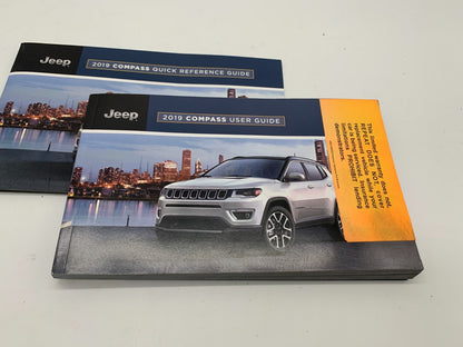 2019 Jeep Compass Owners Manual User Guide Set OEM E02B24065