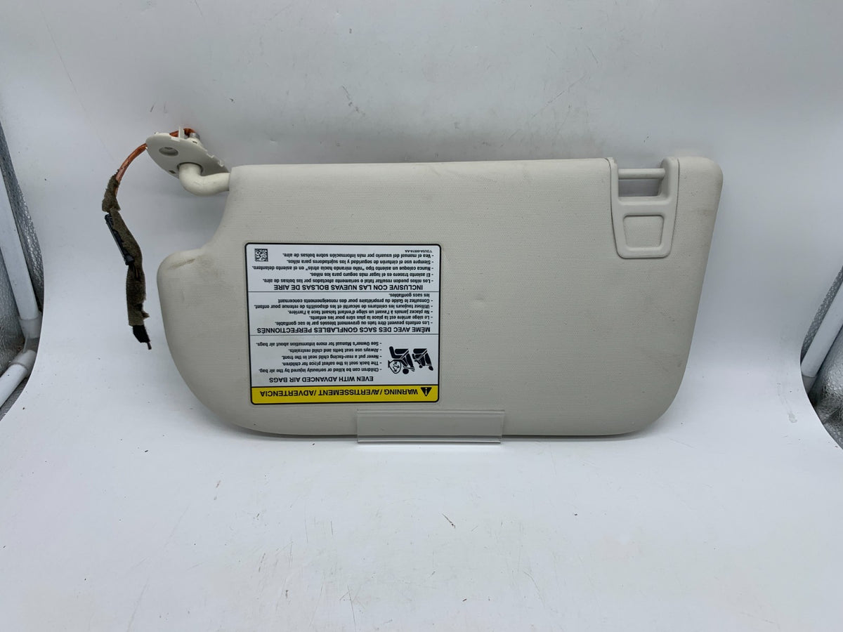 2013-2019 Ford Escape Passenger Sun Visor Sunvisor Ivory Illumination D03B67007
