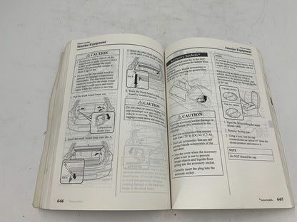 2007 Mazda 3 Owners Manual OEM E02B59009