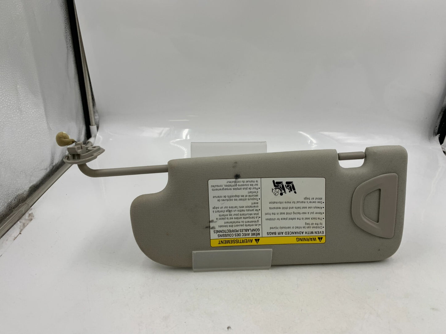 2014-2022 Infiniti Q50 Passenger Sun Visor Gray Illuminated OEM A01B28040