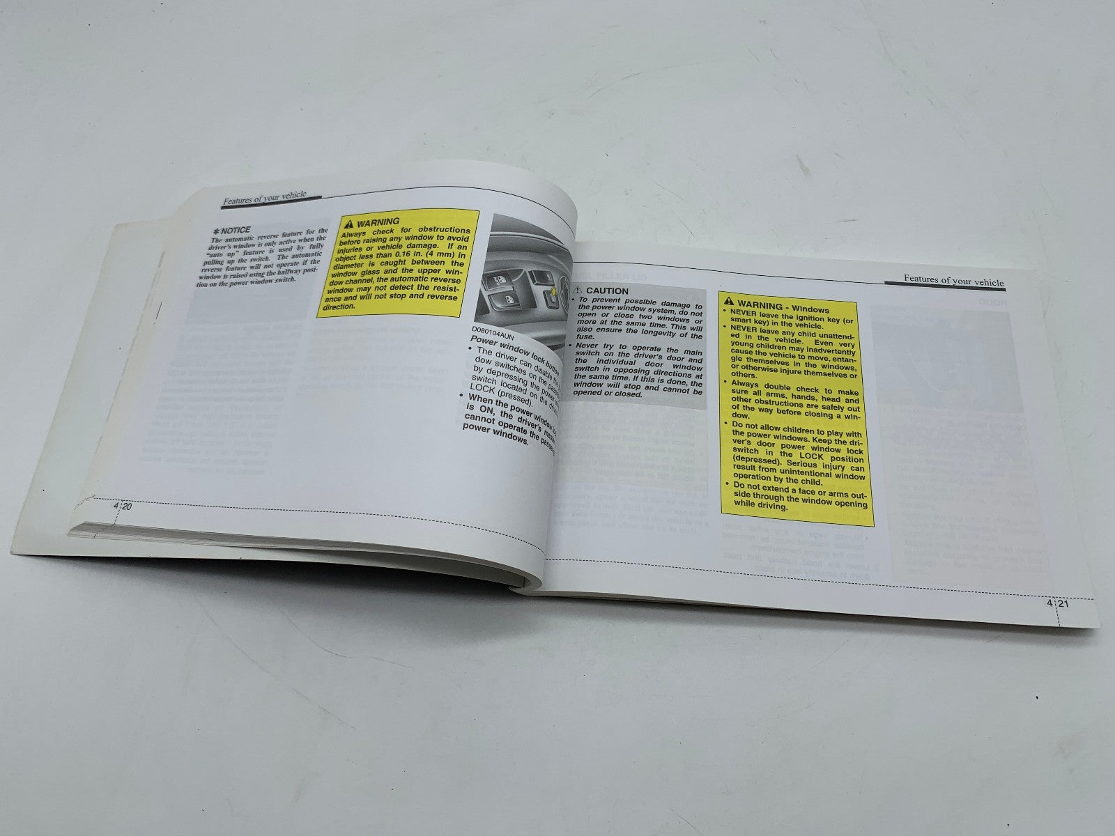 2008 Kia Optima Owners Manual OEM R01B37031