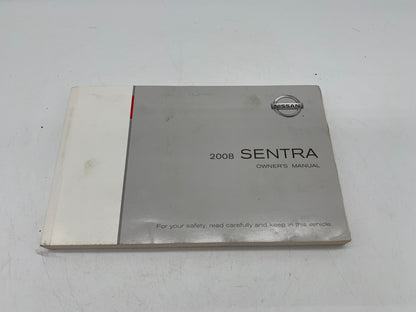 2008 Nissan Sentra Owners Manual OEM E02B64009