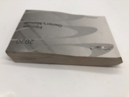 2020 Chevrolet Equinox Owners Manual Set OEM A02B50002